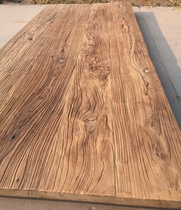 Bán buôn khai hoang ELM bảng đầu cũ cửa tuổi Barn khai hoang tái chế ELM gỗ Bảng/bàn Top cũ đồ nội thất cửa - Product Image 4