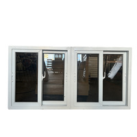 Ventanas Corredizas Modernas de PVC con Doble Acristalamiento y Función Insonorizante, Venta al Por Mayor, Fabricante OEM, Ventana para el Hogar