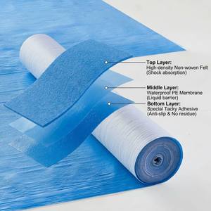 <span class=keywords><strong>Pellicola</strong></span> Protettiva <span class=keywords><strong>per</strong></span> <span class=keywords><strong>Pavimenti</strong></span> Autoadesiva Moderna Antiscivolo Impermeabile Antipolvere Rimovibile Senza Residui <span class=keywords><strong>per</strong></span> Ristrutturazioni Domestiche - Product Image 4