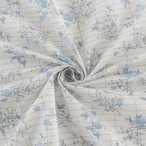 Customized <b>Single</b> Bed <b>Fitted</b> Grounding Half <b>Sheet</b> Embroidered Pattern Soft for Flat <b>Sheet</b> 400TC Anti-Static Hotel - Product Image 4