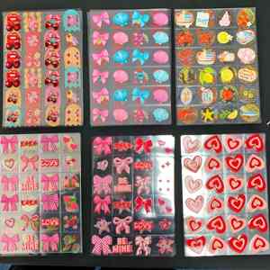 Autocollants Constellation A5 Kiss Cut UVDTF pour enveloppes de gobelets à coller, autocollants personnalisés de dessins animés à assortir pour gobelets en verre, gobelets, carnets - Product Image 3