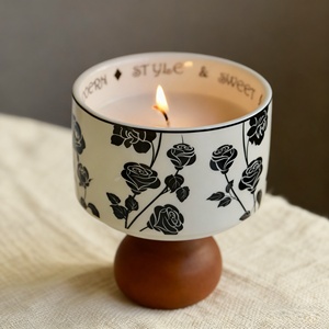 Velas Aromáticas Personalizadas al por Mayor, Calidad Premium, Fragancia Duradera, Vela Aromática de Cerámica, Vela Aromática de Cera de Soja Natural - Product Image 4