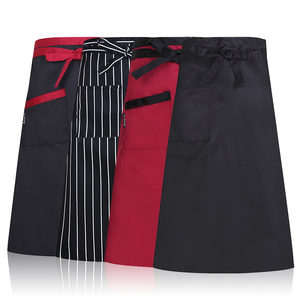 Tablier <span class=keywords><strong>de</strong></span> chef suspendu professionnel à demi-cou Préposés <span class=keywords><strong>de</strong></span> restaurant occidentaux Personnel <span class=keywords><strong>de</strong></span> <span class=keywords><strong>cuisine</strong></span> Cuisson Cuisson Vêtements <span class=keywords><strong>de</strong></span> <span class=keywords><strong>travail</strong></span> pour hôtel Tissé - Product Image 2