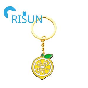 Venta al por mayor higo fruta llavero logotipo personalizado piña kiwi <span class=keywords><strong>Granada</strong></span> limón melocotón llaveros suave esmalte duro llavero - Product Image 3