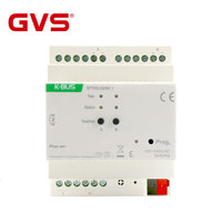 Usine de Guangzhou KNX EIB Smart Switch Gradateur Actionneur 12 plis pour système de contrôle de bâtiment intelligent