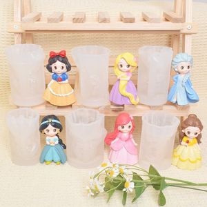 <span class=keywords><strong>Stampo</strong></span> Candela Ragazza Principessa Bambola in Gesso Pietra Diffusore in Gesso Decorazione per Aromaterapia - Product Image 1