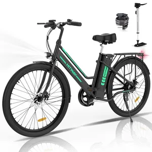 Hot Selling HITWAY EU Stock Elektro faltbares Hybrid-Rennrad für Erwachsene Elektro fahrrad 26 Zoll faltbare Elektro fahrräder