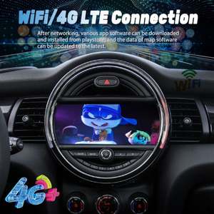 Pantalla Android Auto de 9 Pulgadas para BMW Mini One F55 COOPER F56 CLUBMAN F54, Reproductor Multimedia de Video, Radio para Auto, Estéreo, GPS, Carplay, Navegador - Product Image 2