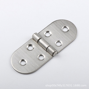 Bisagras plegables industriales de acero inoxidable JINNATE tipo abatible de 3 orificios para accesorios de hardware mecánico de escritorio - Product Image 2