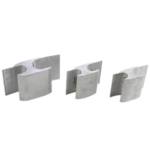 Accessoires de puissance à haute conductivité de type JH, pince à rainures parallèles en forme de H pour lignes aériennes - Product Image 2