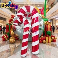 Ballons gonflables géants en PVC effet miroir pour décoration de fête de Noël, grands miroirs brillants pour événements festifs