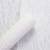 Papier d'emballage floral en gros, plié à la main, papier artisanal décoratif plissé, fleurs pour l'emballage de cadeaux et de bouquets