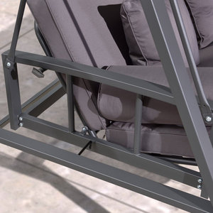 Dwoo Outdoor Waterproof <span class=keywords><strong>3</strong></span> Seats Large Porch Swing Stand Meubles de jardin Patio Swinging Chair - Product Image 3