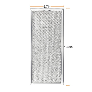 Filtro de grasa de aluminio WB06X10596, horno <span class=keywords><strong>microondas</strong></span> para Samsung <span class=keywords><strong>Whirlpool</strong></span>, <span class=keywords><strong>microondas</strong></span> - Product Image 3