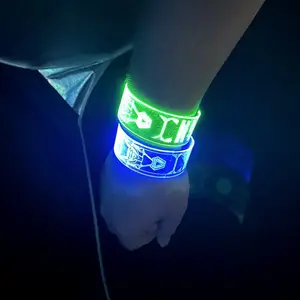 Hot Selling Led Magnet Bracelet Party Glowing wristband For Festival Kpop Concert Event
