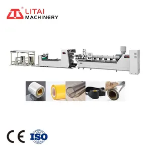 LITAI MACHINERY Fully Automatic Hydraulic Drive Plastic Extruder Line For Pp Ps Sheets Roll