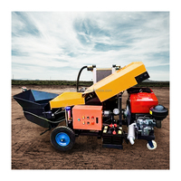 Pompe à béton, pompe à béton montée sur camion, petite pompe à béton mobile, prix de vente