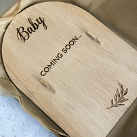 Letrero de madera personalizado para bebé, una placa para la llegada de un nuevo miembro de la familia, letreros de madera de bienvenida para bebés y placa de madera con letrero para bebé.