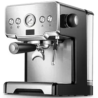 Máquina de Torrefação de Café Semiautomática, Cafeteira Tipo Espresso, 15bar, Máquina de Café Comercial