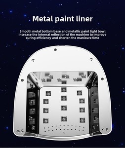 Lampe à ongles sans fil rechargeable, design diamant, séchage rapide, UV LED, sécheuse de gel, longue durée de vie de la batterie, lumière de manucure sans fil - Product Image 4