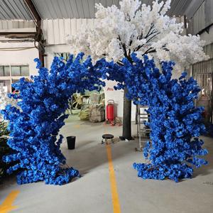 גדול חיצונית 10ft דובדבן קישוט תפאורה פרח קשת ורוד דובדבן פרח קשת עץ מלאכותי לחתונות קישוט חתונות - Product Image 5