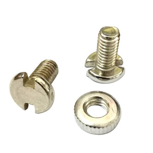 Viti di Supporto M6x10 in Acciaio Nichelato per Intercalazione, Staffe per Laminati, Pilastri di Fissaggio, Bulloni a <span class=keywords><strong>M</strong></span> - Product Image 1