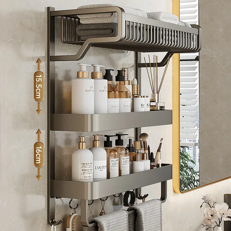 Stainless Steel Bathroom Shelf Accessories Sets Bathroom Shower Soap Tray Dish Storage Soap Holder
