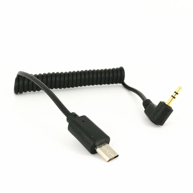 2.5mm Remote Shutter Cable Connecting Cord S2 for Camera A7 A5000 A6300 A7M3