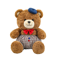 Adorable ours en peluche marron mère et fils, jouets pour enfants, vente en gros, usine de jouets en peluche