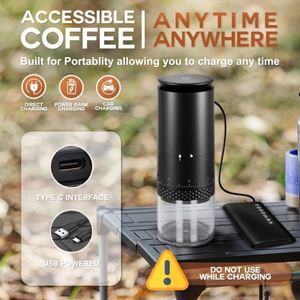 Smart <b>Mini</b> SS Core Coffee <b>Grinder</b> 38 Levels Adjustment High Performance Rechargeable Electric Burr Coffee <b>Grinder</b> for Travel - Product Image 6