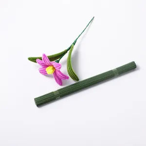 Thân cây hoa giả hoàn hảo cho thiết kế hoa chuyên nghiệp màu xanh đậm