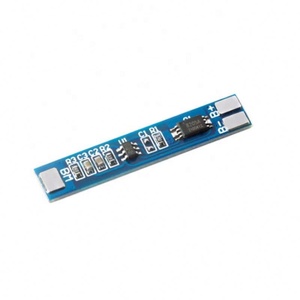 แผงวงจรป้องกันแบตเตอรี่ลิเธียม 2S 7.4V 8.4V 2A 3A สำหรับแบตเตอรี่ Li-ion 2 เซลล์  แบบ Lipo BMS พร้อมวงจร PCB ป้องกันการชาร์จเกิน - Product Image 1