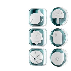 ซิลิโคนสติ๊กเกอร์ป้องกันการชนกันสำหรับมือจับประตูตู้เย็นตู้เฟอร์นิเจอร์แผ่นสักหลาดกาวในตัวโปร่งใสติดผนัง - Product Image 1