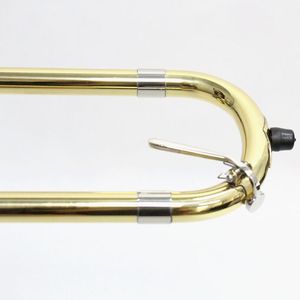 ทรอมโบนทองเหลือง บีแฟลต เคลือบทอง พร้อมกล่อง  ขายส่งเครื่องดนตรีทรอมโบน - Product Image 6