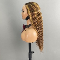 Rambut Asli Cina Lurus & Bergelombang Cokelat Tua Ekstensi Rambut Remy Berbahan Lace Lembut & Halus Wig Lace Front Tanpa Lem