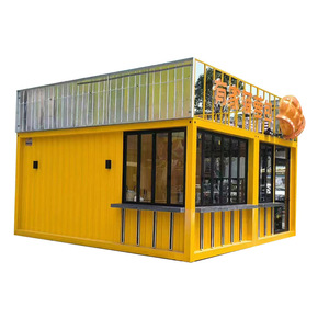 Conteneur maritime modifié pour usage commercial : Magasin, Bureau, Habitation, Type Rectangulaire, Épaisseur Standard, pour Site Commercial Urbain - Product Image 1