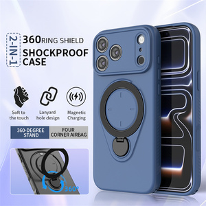 Funda Magnética Antideslizante para Teléfono con Textura Lateral, Protección Contra Impactos, 360 °   Funda Giratoria Resistente al Desgaste para Redmi <span class=keywords><strong>Note</strong></span> 15/<span class=keywords><strong>Note</strong></span> 15 <span class=keywords><strong>Pro</strong></span>/15 - Product Image 2