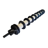 Accessoires de machine de fabrication de système de convoyeur de haute qualité rouleau de peigne tendeur en spirale