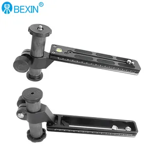 BEXIN carbon fiber column telephoto lens node slide rail plate gimbal installation quick release plate SLR camera