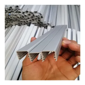 Profil en aluminium d'extrusion de fente de la marque V pour des auvents de rail