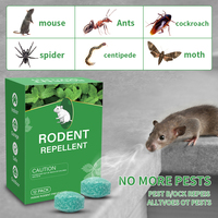 Répulsif anti-nuisibles pour garage intérieur et extérieur, boules de menthe poivrée longue durée, pastilles d'huile de menthe naturelle, lot de 12, dissuasif pour souris et rats pour la maison