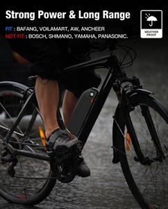 <span class=keywords><strong>Batteria</strong></span> per E-bike 48 <span class=keywords><strong>Volt</strong></span>, Pacco <span class=keywords><strong>Batteria</strong></span> 10Ah 14Ah 17.5Ah 20Ah, <span class=keywords><strong>Batteria</strong></span> al Litio Li-ion per Motori 0-1000W <span class=keywords><strong>con</strong></span> Caricabatterie - Product Image 5