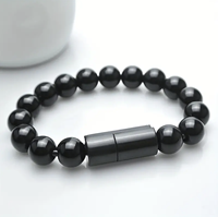 Cable de Carga Rápida USB-C 5A 2026 con Conductor de Cobre Puro y Diseño de Cuentas de Pulsera para Móviles y Computadoras