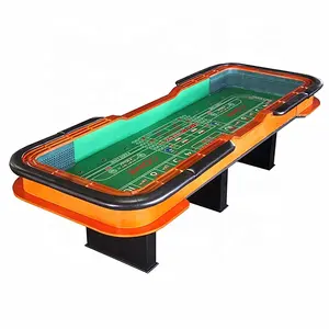Karois — Table de Poker Design raffiné, 96 pouces, professionnel, avec pointes en caoutchouc sur les deux extrémités, pour le Casino