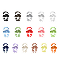 Housse en silicone souple 3 en 1 pour AirPods Max USB-C 2024/2020 oreillettes/oreillettes/bandeau protecteur