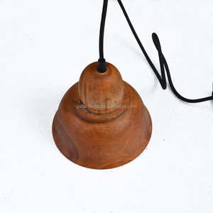 Lámpara Colgante Moderna Hecha a Mano de Lombok, Madera Maciza, Accesorio de Decoración para el Hogar, Modelo HD70809 - Product Image 4