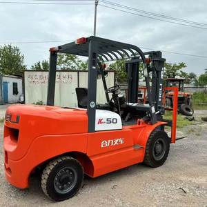 Montacargas Diésel Heli 5T Usado con Desplazador Lateral Hidráulico, Mástil de Dos Etapas para Terreno Accidentado - Equipo Portátil para Construcción y Almacenes - Product Image 4