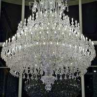 Lustre en cristal de style moderne, luxueux, pour banquet, luminaire suspendu, lustres en cristal pour mariage, lustre personnalisé pour hôtel