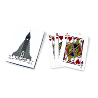 Cartes de poker arrière et avant personnalisées en usine imprimant des cartes de poker classiques écologiques Cartes à jouer et boîte personnalisées
