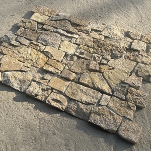 प्राकृतिक स्लेट बाहरी दीवार क्लैडिंग पैनल आयताकार-आकार के लेज़र पत्थर से बने सजावटी उपयोग के लिए - Product Image 2